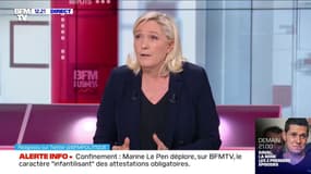 "Hold-Up": Marine Le Pen "ne croit pas aux conclusions de ce documentaire"