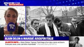 Mort d'Alain Delon: l'Italie rend hommage à l'acteur