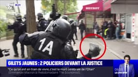 Gilets jaunes: deux policiers jugés pour "violences volontaires par personne dépositaire de l'autorité publique"