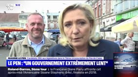 Marine Le Pen: "Il y a un sentiment de vacance du pouvoir depuis l'élection présidentielle"
