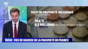Pas de hausse de la pauvreté en France selon l'Insee - 04/11