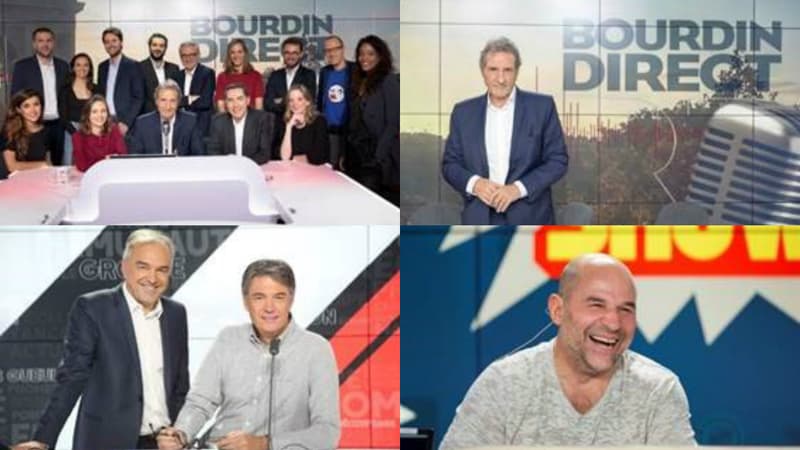 "Bourdin Direct" et "Les Grandes Gueules" shows préférés des Français