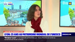 "C'est plus de 400 hectares" de Lyon qui sont inscrits au patrimoine mondial de l'Unesco depuis 25 ans