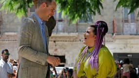 Le prince William rend visite à Netta Barzilai, gagnante de l'Eurovision 2018, en Israël