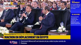 Au Caire, Emmanuel Macron vante "une forme de non-alignement géopolitique"