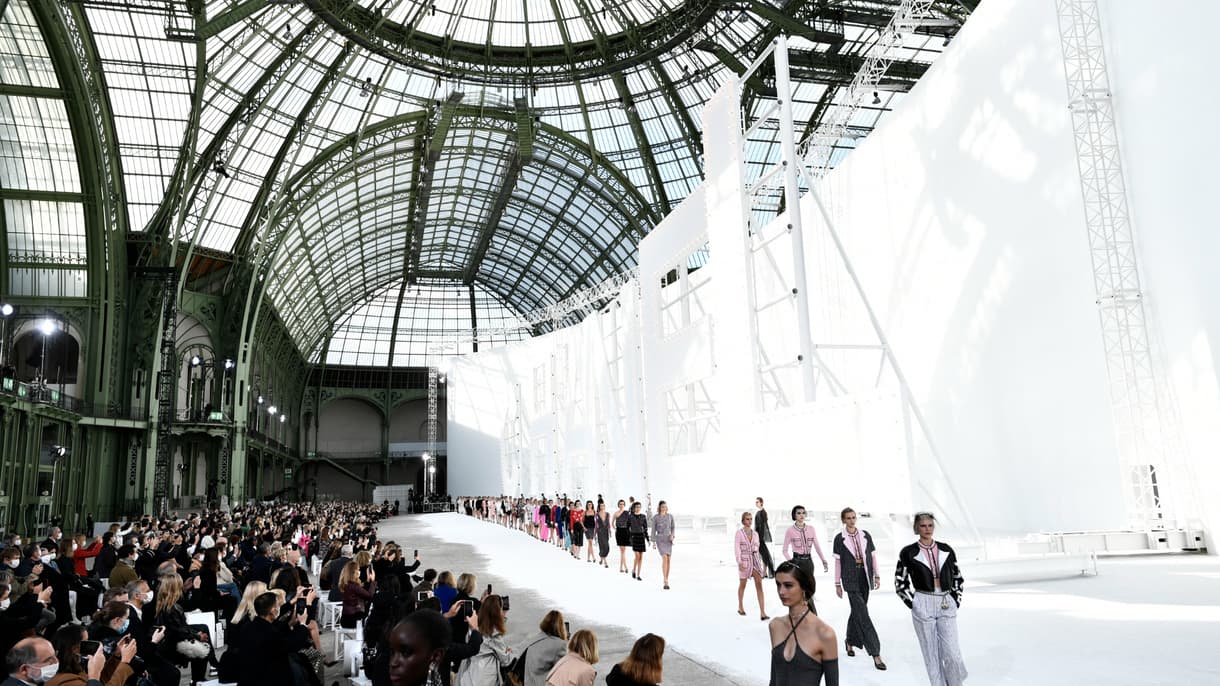 Défilé Chanel printemps-été 2020-2021 au Grand Palais