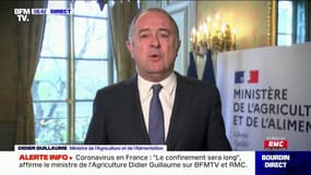 "Les patrons de grandes surfaces se sont tous engagés à mettre dans leurs étals des produits de France" assure Didier Guillaume