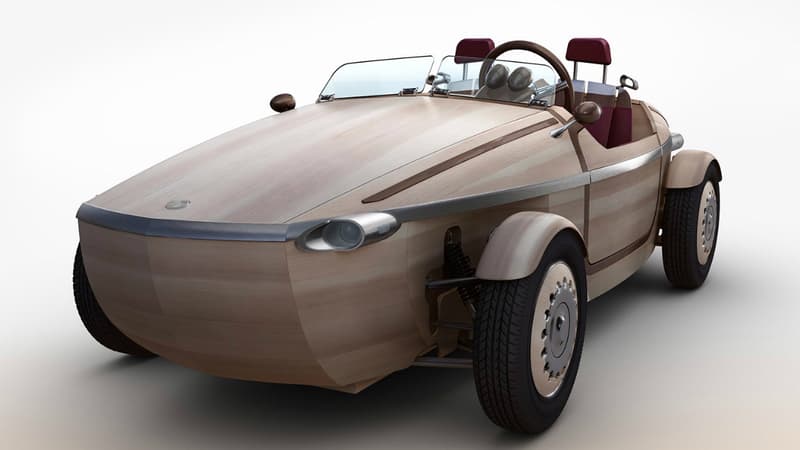 Une Toyota en bois? Ce n'est pas une blague. Avec des allures de bateau, des dimensions de Smart et une carrosserie en bois, le Japonais va faire le show au Milan Design Week en avril prochain. 