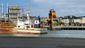 Le Port du Havre, vue du quai Southampton.