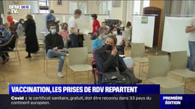 Vaccination: les prises de rendez-vous repartent à la hausse