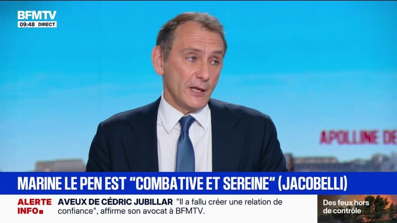 "Il y a entre 40 et 100 milliards d'euros d'économie à trouver", estime Laurent Jacobelli, député de la Moselle et porte-parole du RN