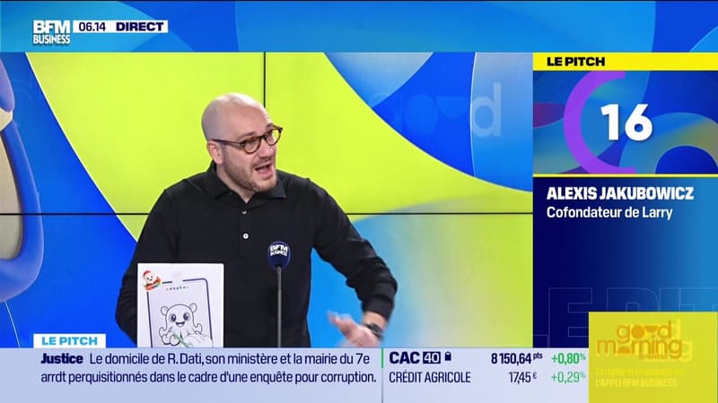 Le Pitch : Larry, une appli pour colorier sur un iPad - 19/12