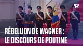 "Vous avez arrêté la guerre civile": après la rébellion avortée de Wagner, Vladimir Poutine s'adresse aux soldats russes