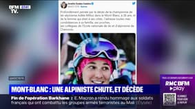 Mont-Blanc: Adèle Milloz, championne de ski-alpinisme, décède après une chute