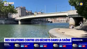 Lyon: des bacs de tri pour lutter contre les déchets sur les quais de Saône