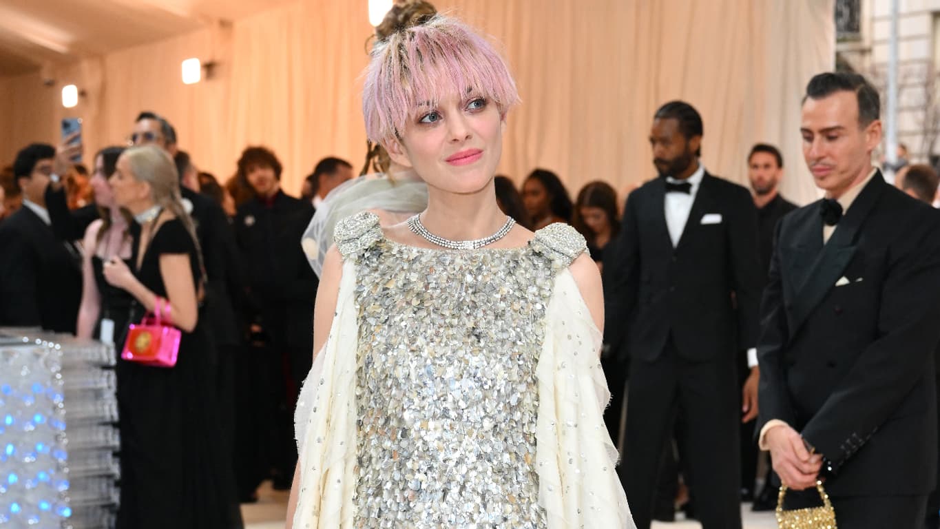 Marion Cotillard au Met Gala, le 1er mai 2023 à New York