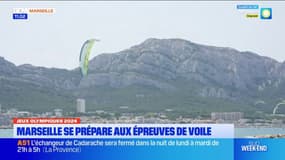 JO 2024: la marina olympique du Roucas blanc de Marseille se prépare aux épreuves de voile