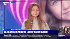 Valentina, gagnante de l'Eurovision Junior 2020, témoigne de son émotion sur BFMTV