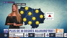Météo Paris-Ile de France du 5 juillet : Plus de 30 degrés aujourd'hui !