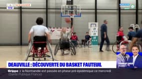 Le Collectif France Féminin de basket en fauteuil roulant dispute un match à Deauville ce jeudi