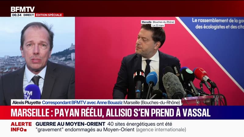 Municipales 2026 à Marseille: Benoît Payan largement en tête, Martine Vassal...