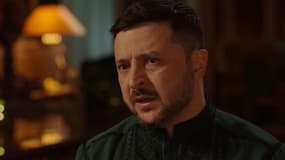 Volodymyr Zelensky adressant ses voeux aux Ukrainiens pour le Nouvel An ce mercredi 31 décembre.