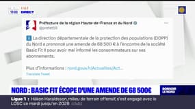 Nord: Basic Fit sanctionné pour avoir mal informé ses clients