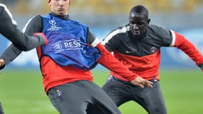 Zlatan Ibrahimovic et Mamadou Sakho