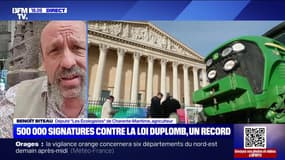 Loi Duplomb: "Il fallait installer un débat de société", déclare Benoît Biteau (Les Écologistes)