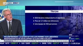 Francois Boujard (Tite-Live): Tite-Live permet aux librairies de développer "le click and collect" - 10/11