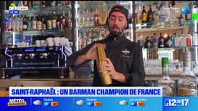 Saint-Raphaël: un barman sacré champion de France
