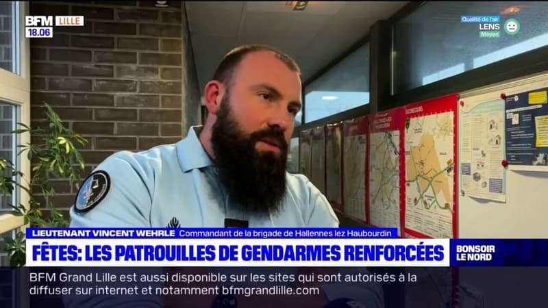 Fêtes de fin d'année: les patrouilles de gendarmes renforcées pour éviter les cambriolages