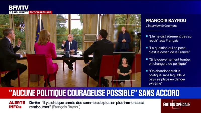 François Bayrou estime qu'aucune 