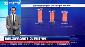 Emplois vacants : où en est-on ?