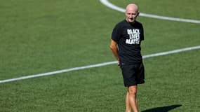 L'entraîneur anglais de l'équipe de North Carolina Courage Paul Riley, présent à Herriman, dans l'Utah, le 17 juillet 2020, est mis en cause pour inconduite sexuelle  