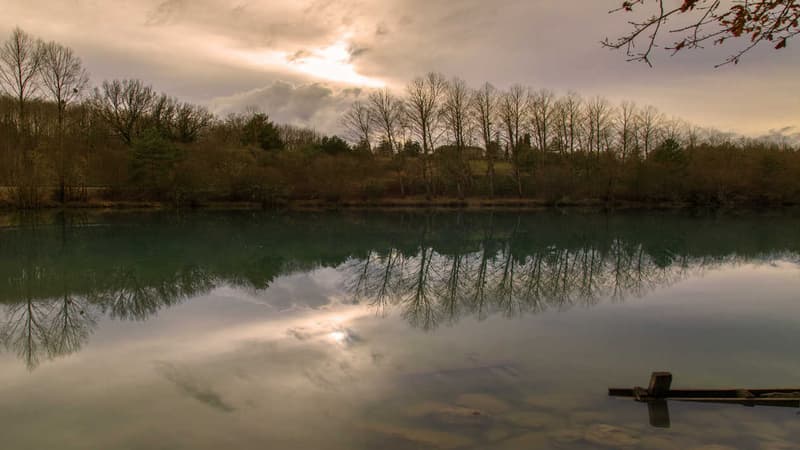 Illustration - Un lac