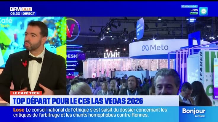 Le Café Tech: top départ pour le Consumer Electronics Show de Las Vegas 2026