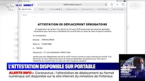 Confinement: voici comment remplir son attestation de déplacement sur son smartphone