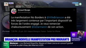 Briançon: nouvelle manifestation pro-migrants, le maire condamne les actions