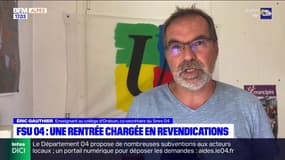 Alpes-de-Haute-Provence: une rentrée chargée en revendications dans l'Education nationale