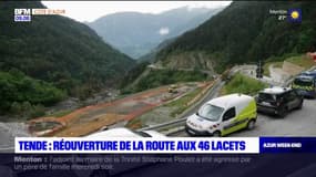 Roya: la route aux 46 lacets a rouvert