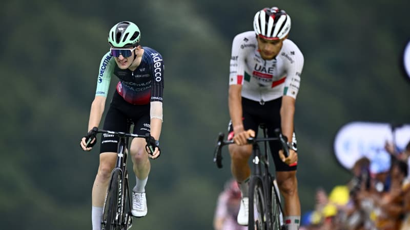 Paul Seixas et Isaac Del Toro sur le Tour de France le 18 juillet 2026 2322914