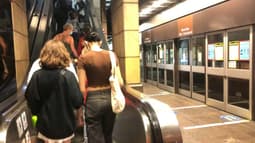 Le métro de Lille.