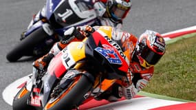 Casey Stoner devant Jorge Lorenzo