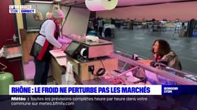 Rhône: le froid ne perturbe pas les marchés, notamment à Tarare