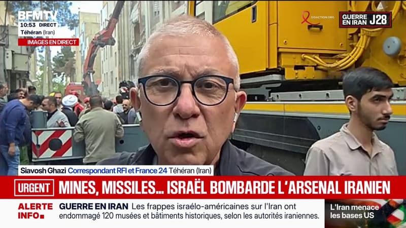 Guerre au Moyen-Orient: l'armée israélienne a mené ce matin des frappes d'ampleur sur "des infrastructures" à Téhéran