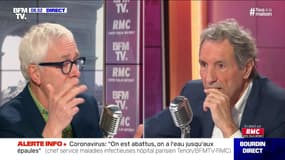 Gilles Pialoux face à Jean-Jacques Bourdin en direct - 26/03