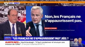 François Hollande au sujet de Bruno Le Maire: "Je crois qu'il y a une forme de déconnexion"