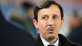 Pablo Longoria avant Montpellier-Marseille (0-0, Ligue 1), le 20 décembre 2023