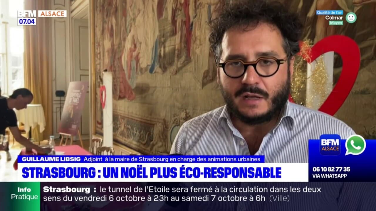 Strasbourg le prochain marché de Noël sera plus écoresponsable